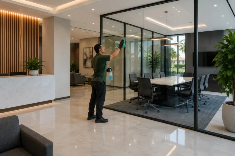 Janitorial cleaning for office buildings in Maitland